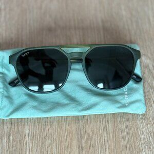 WMP Hunter Men's Sunglasses - Black/Green
